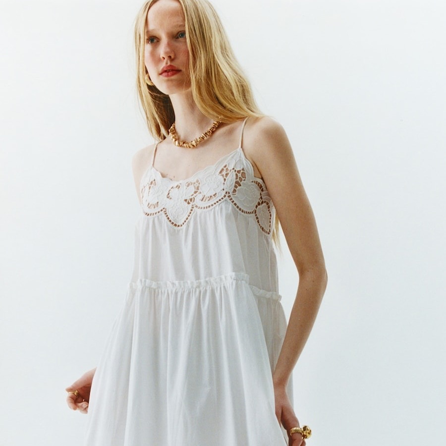 Vestido bordado Sfera