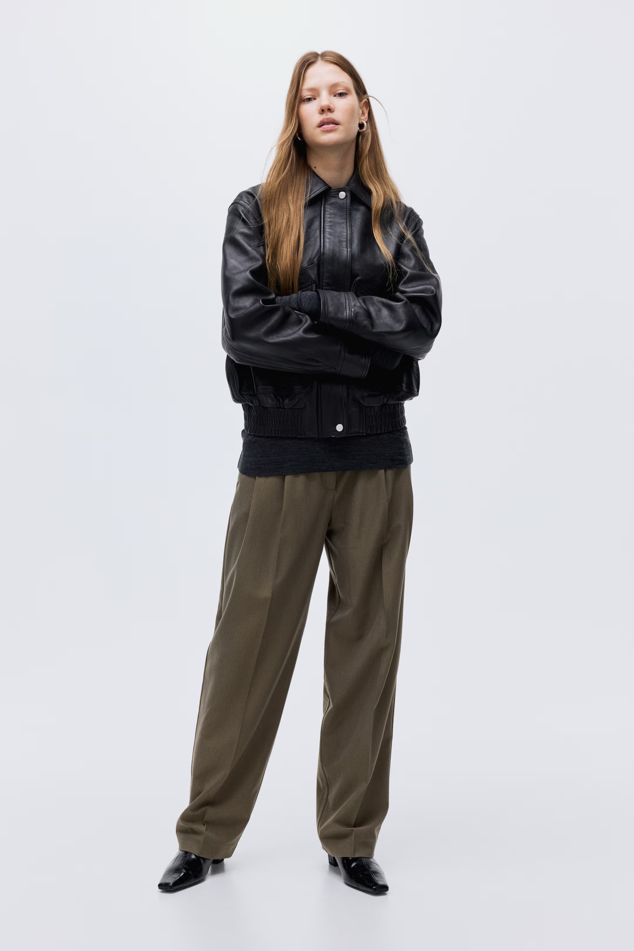 H&M，精裁褲