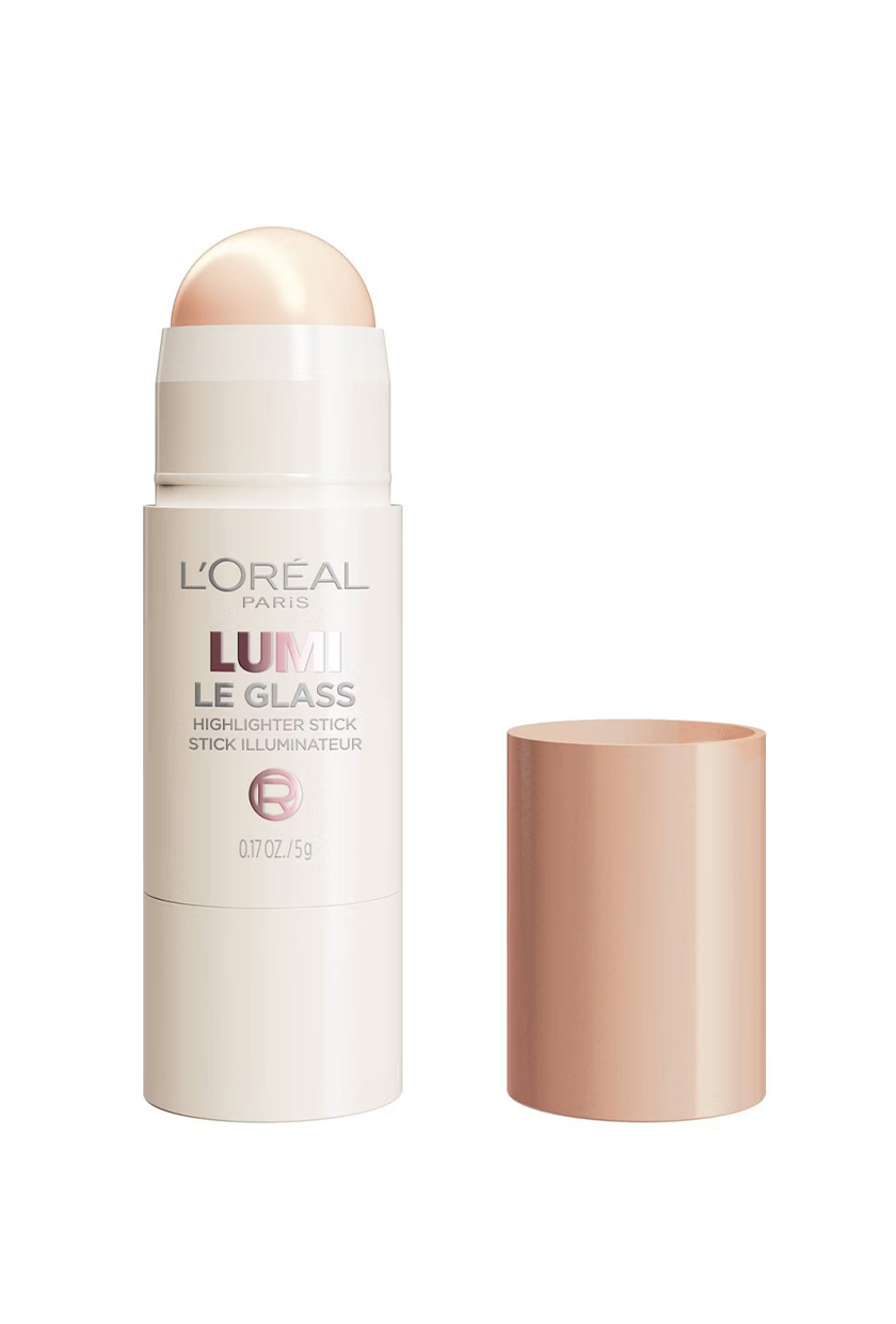 巴黎歐萊雅 Lumi Le Glass 螢光筆 - 610 Glassy Pearl Eclat - 0.25 盎司：提亮化妝棒