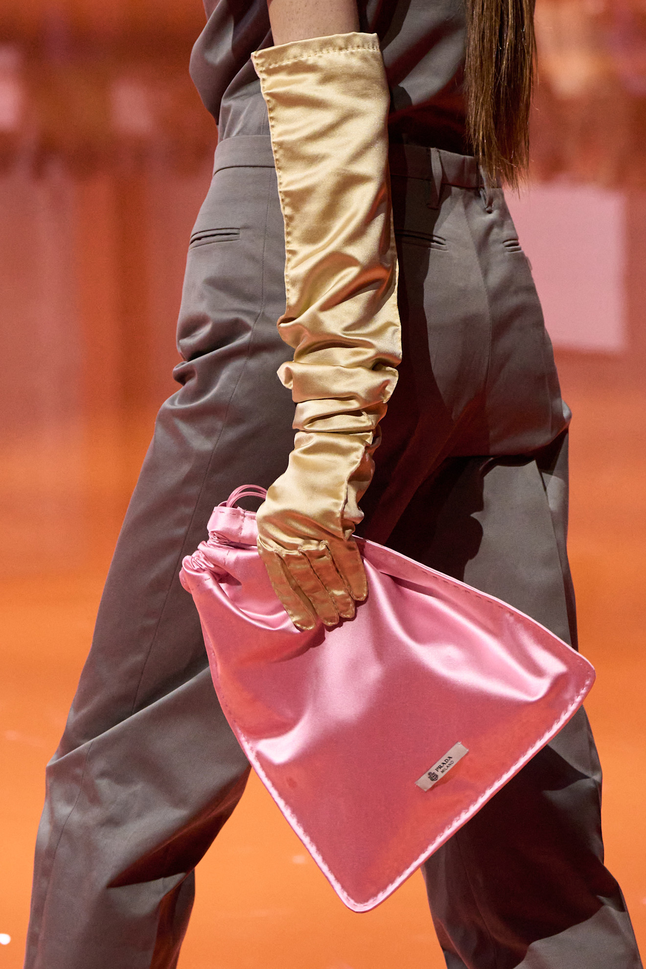 Prada 2026 春夏秀場模特兒。