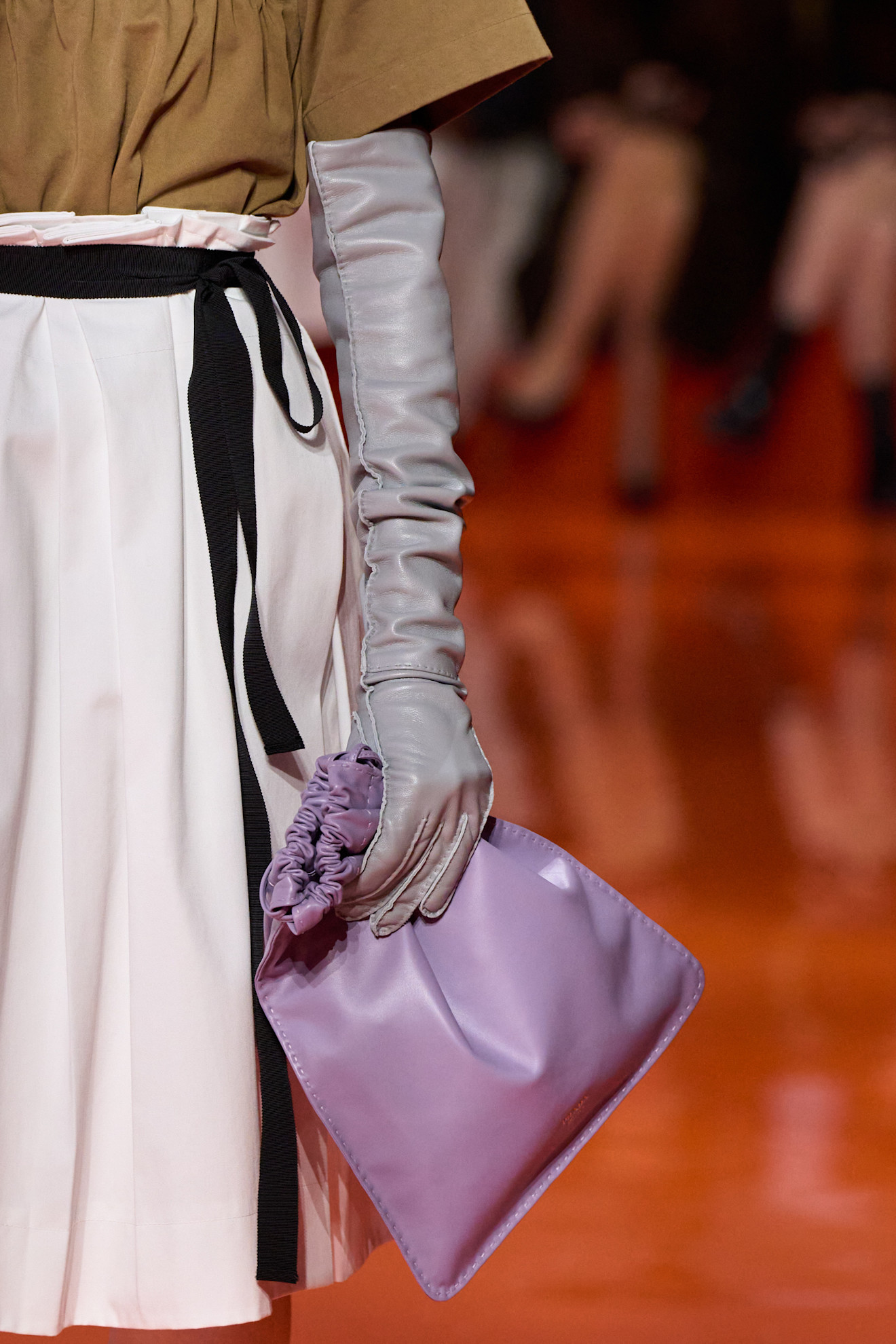 Prada 2026 春夏秀場模特兒。