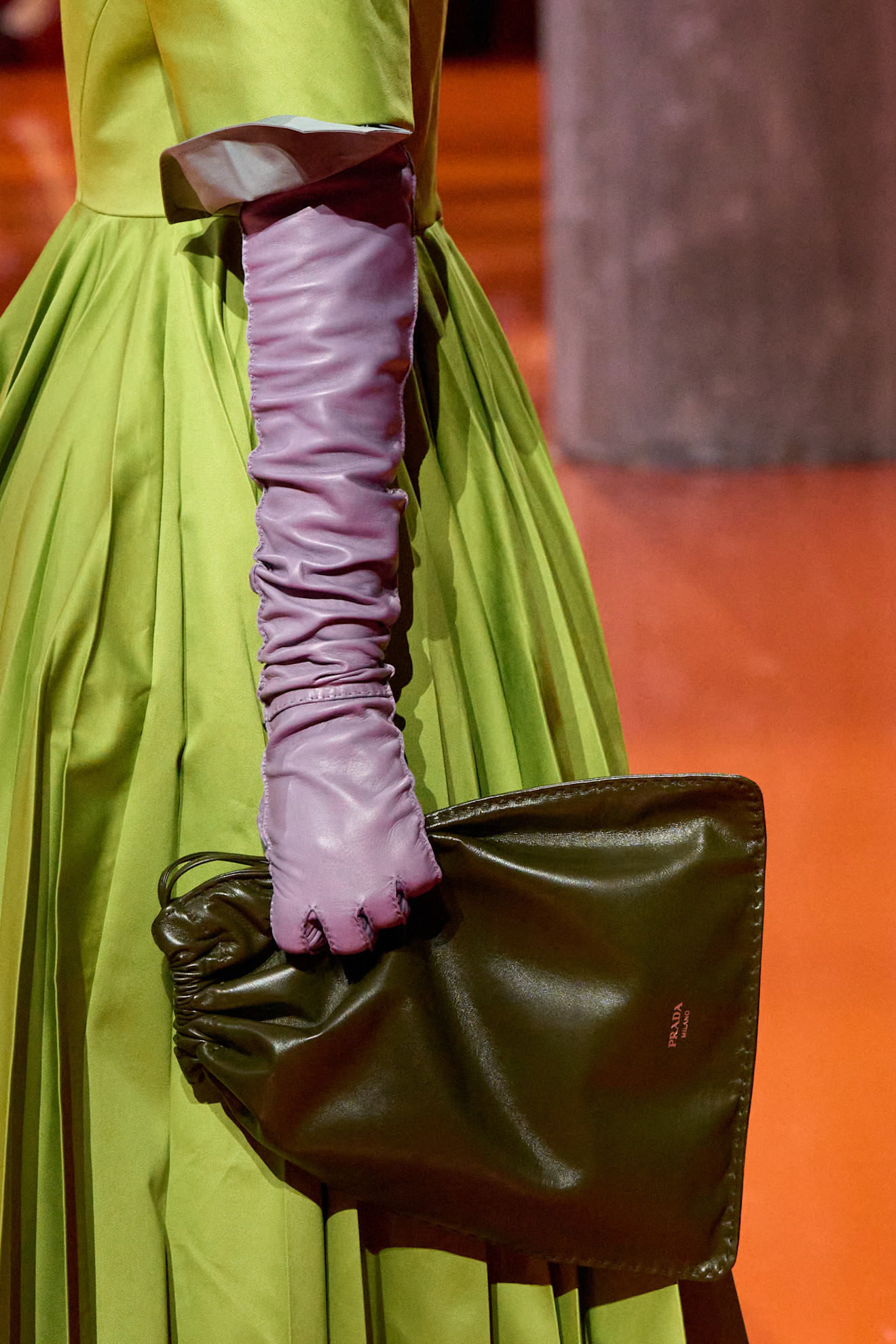 Prada 2026 春夏秀場模特兒。