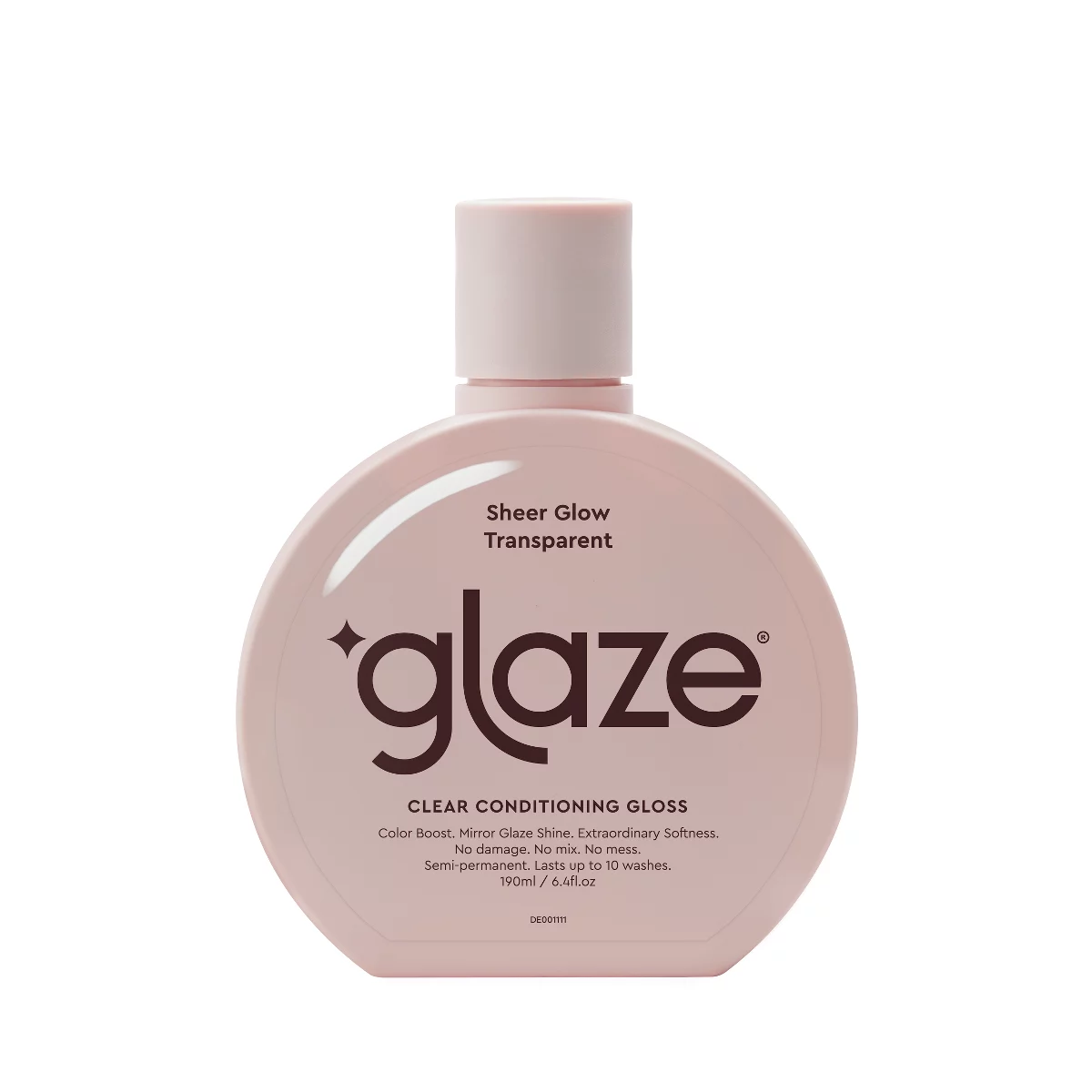 Glaze Supergloss 色彩調理髮蠟：純素、無氨配方，含維生素 E - 6.4 液體盎司