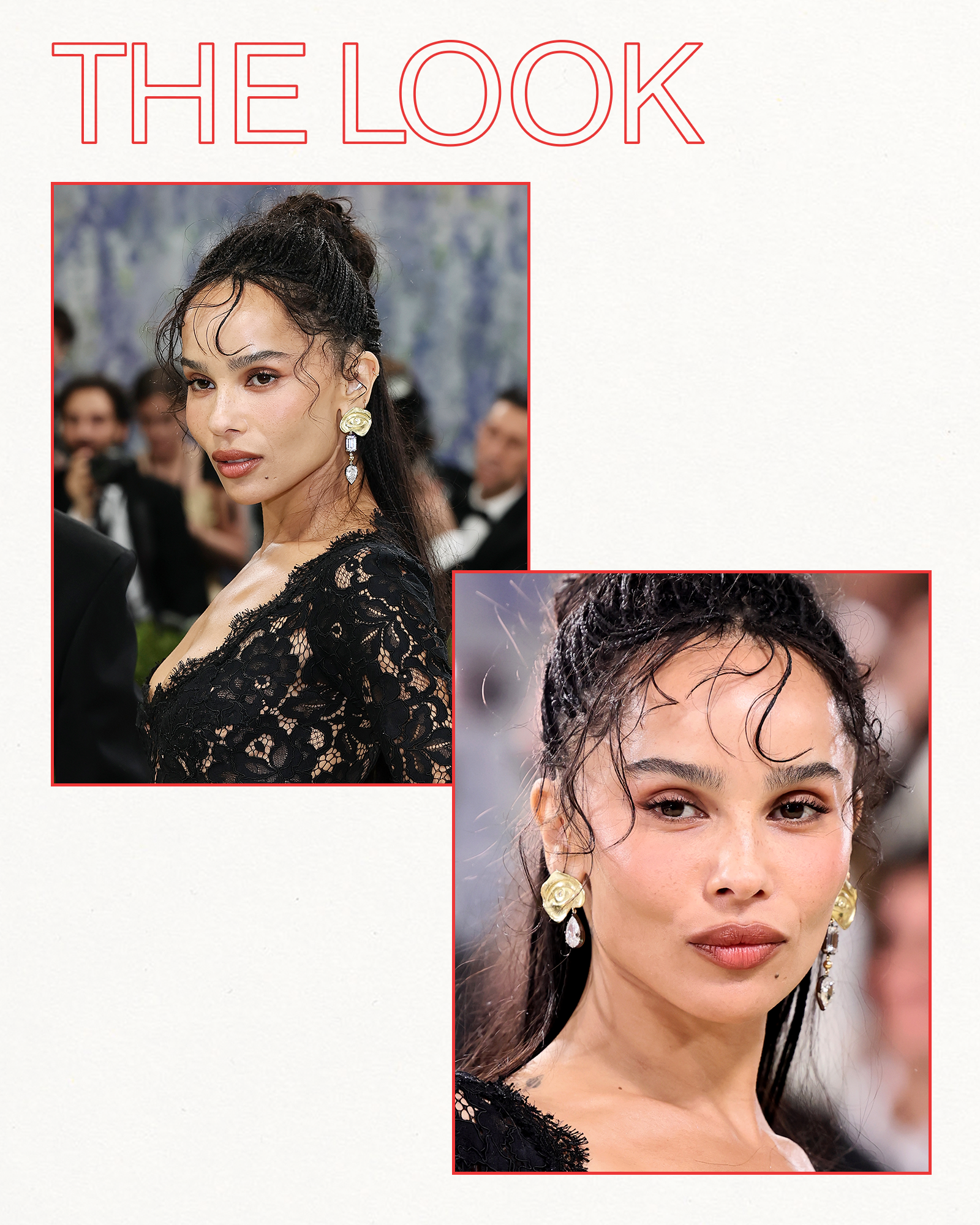 佐伊克拉維茨 (Kravitz) 在 2026 年 Met Gala 上