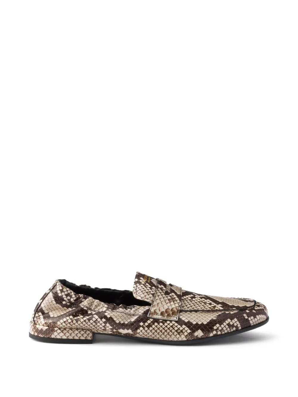 Prada Shuffle 印花艾爾斯皮革樂福鞋 | SHOPBOP 39