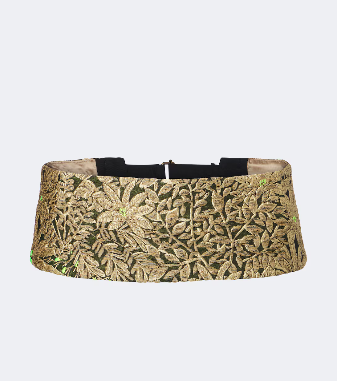 Dries Van Noten 刺繡腰帶。