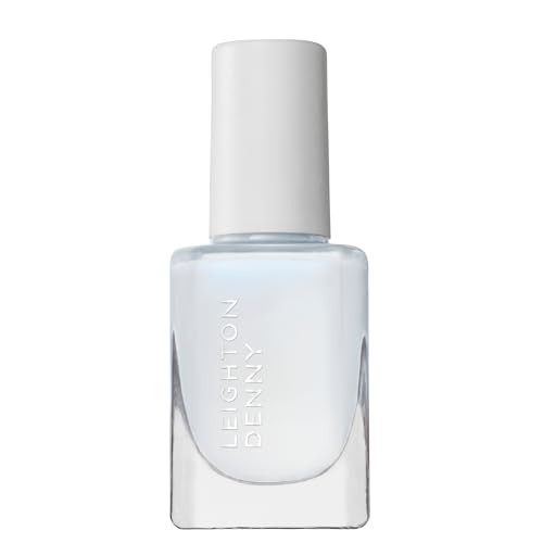 Leighton Denny 乳白色指甲照明器 |亮白指甲油和指甲油底漆處理|純素植物基