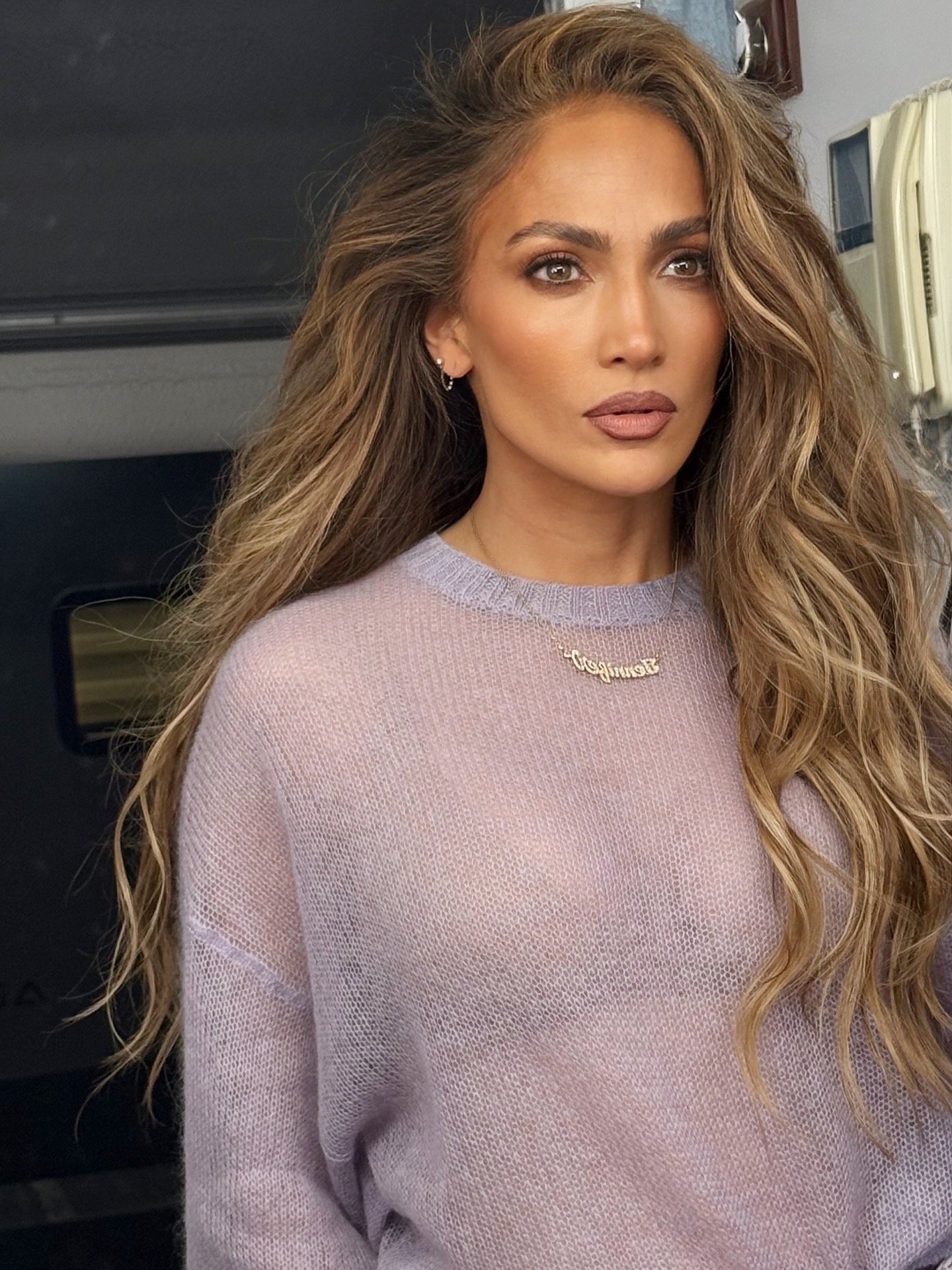 珍妮佛洛佩茲 (Jennifer Lopez) 擁有溫暖的金髮亮點