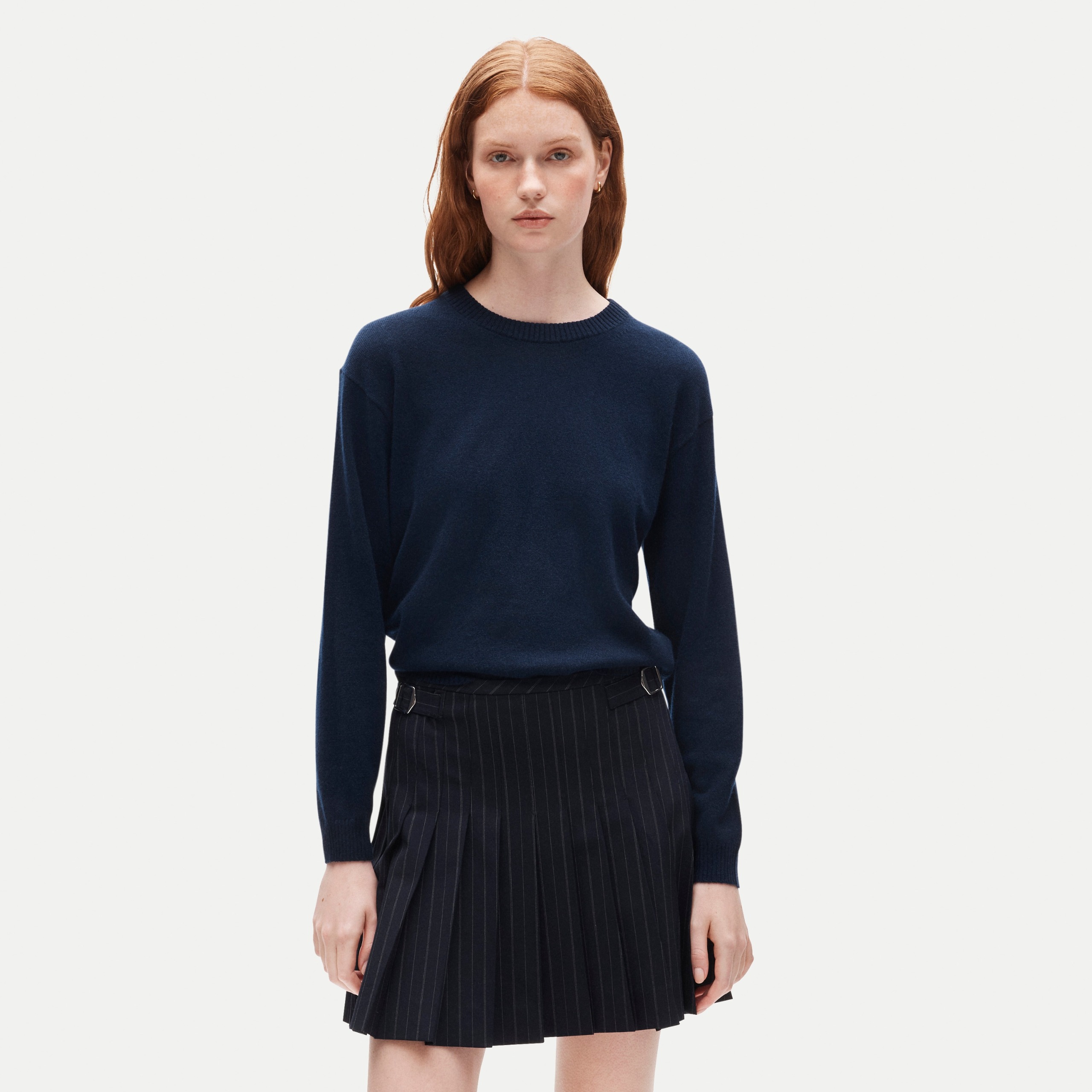 J.Crew，完美羊絨圓領毛衣