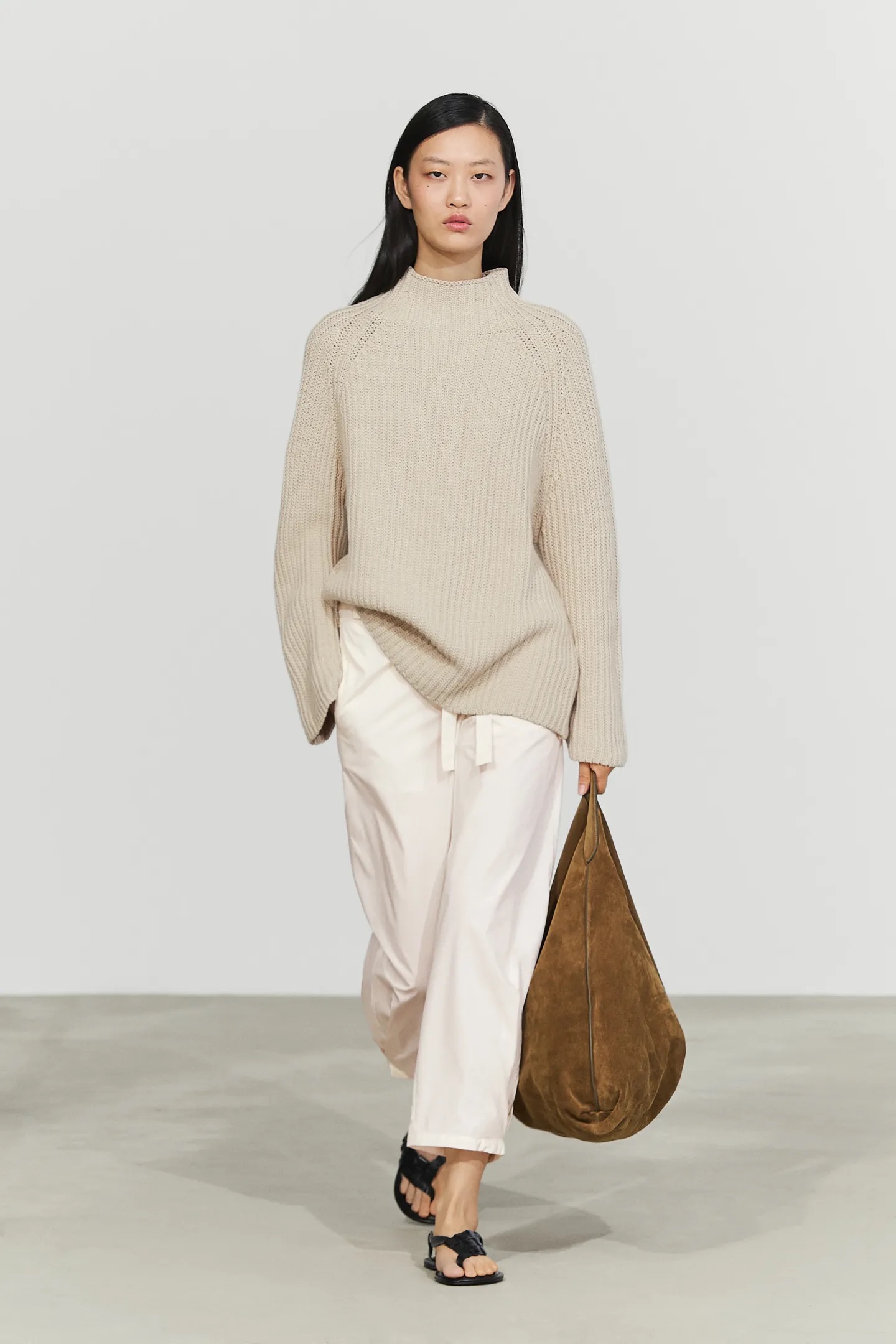 Massimo Dutti，100% 棉金銀絲針織毛衣