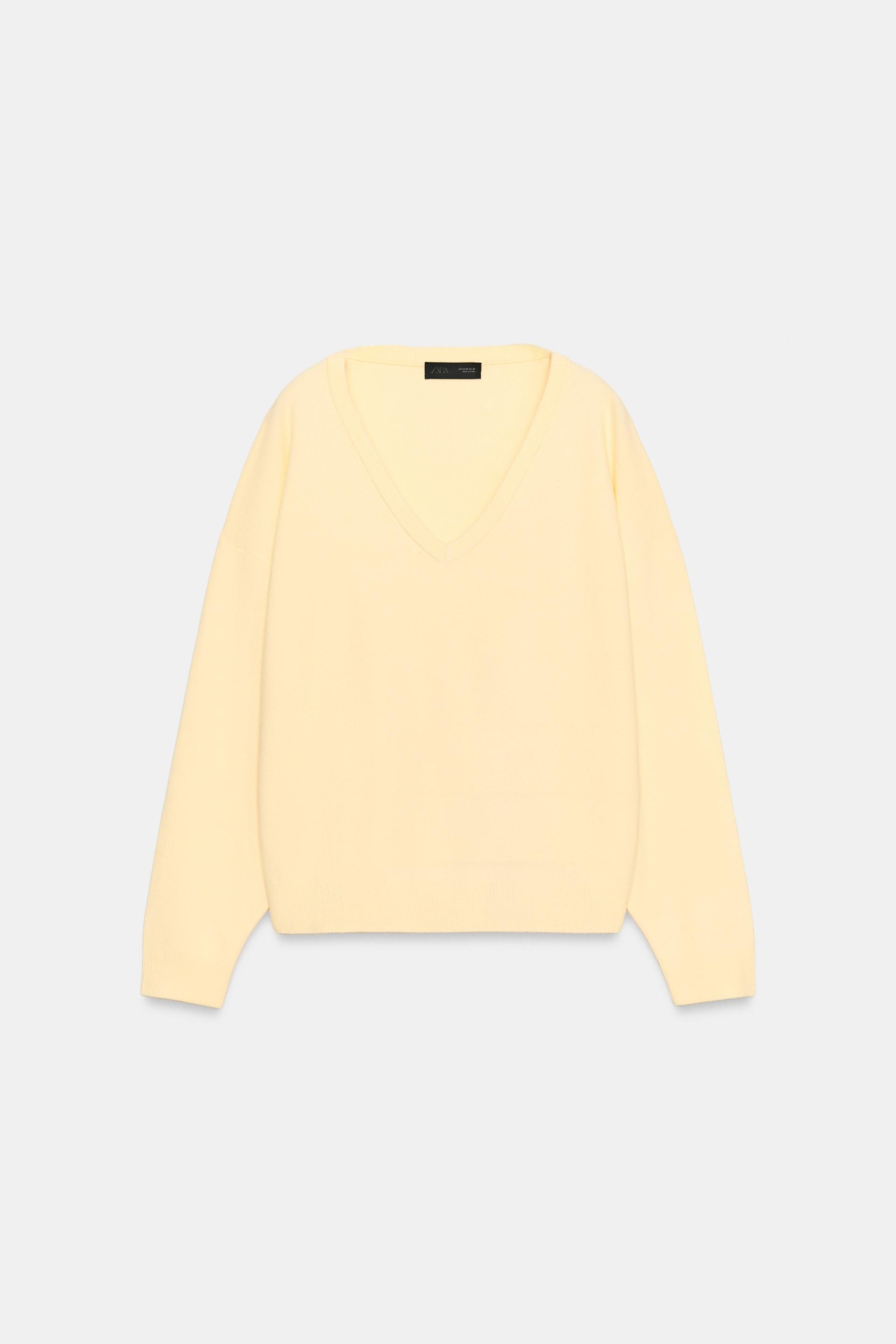 ZARA，柔軟觸感針織毛衣