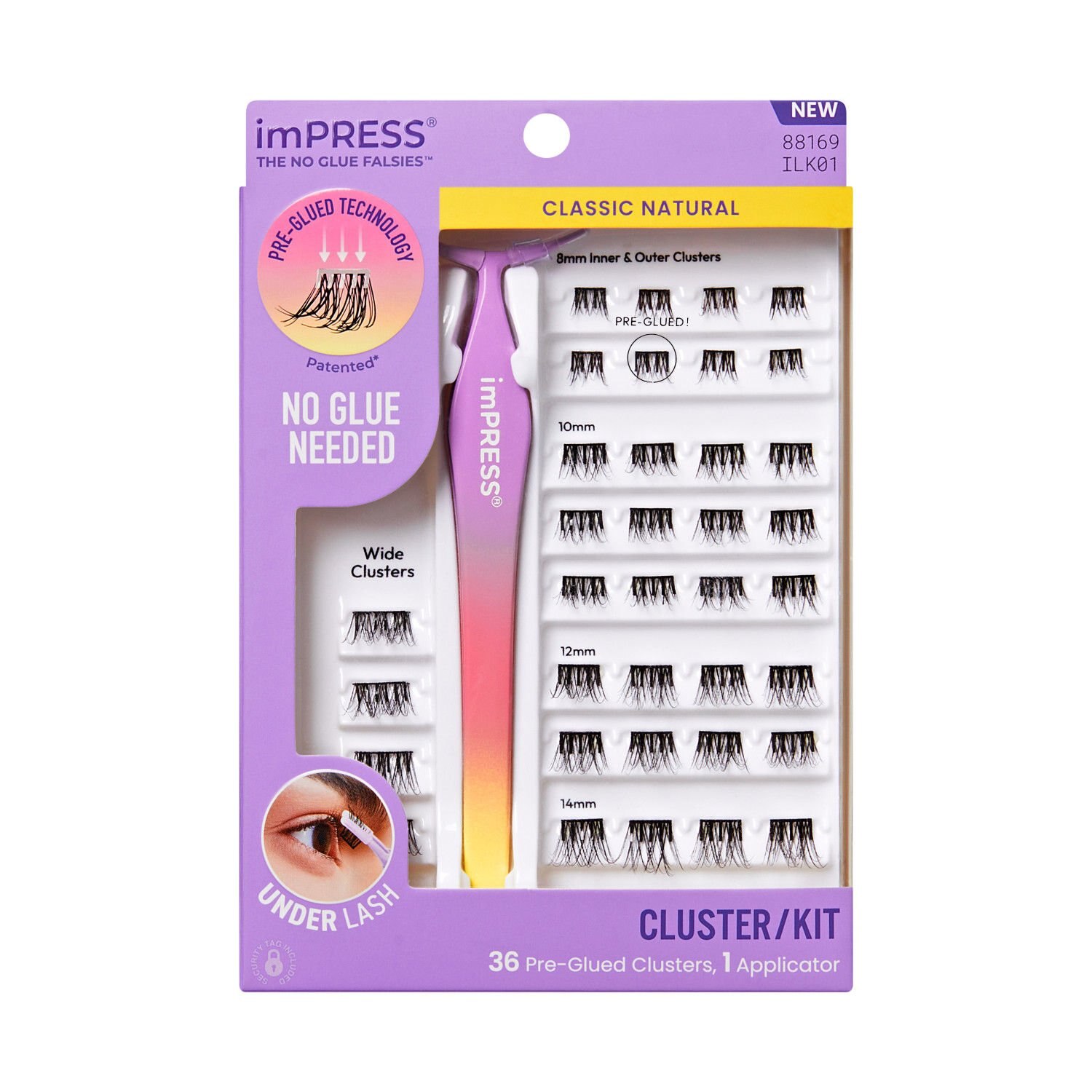 Impress Press-On Falsies 睫毛簇套件