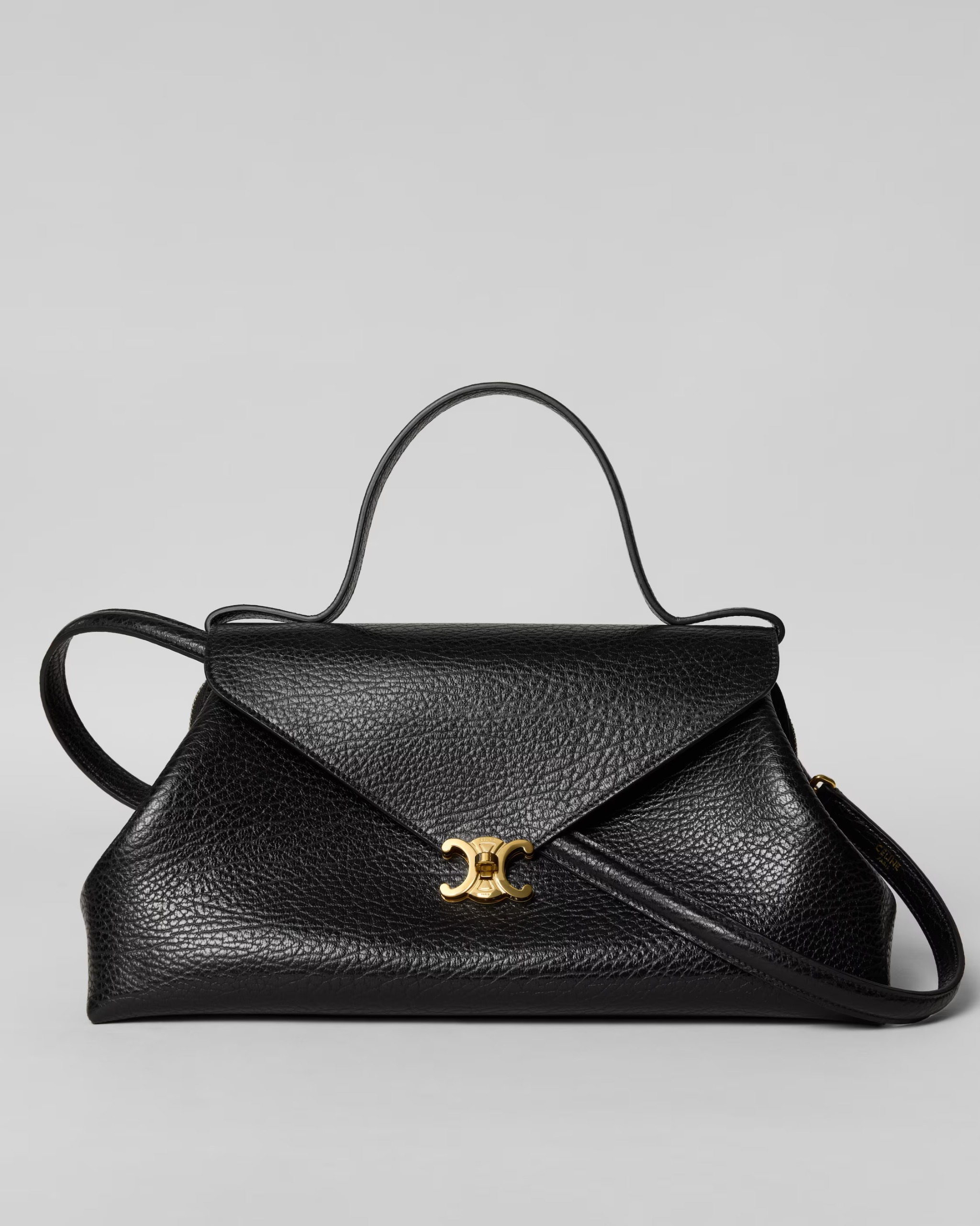 celine，Medium Flair 閃亮小牛皮
