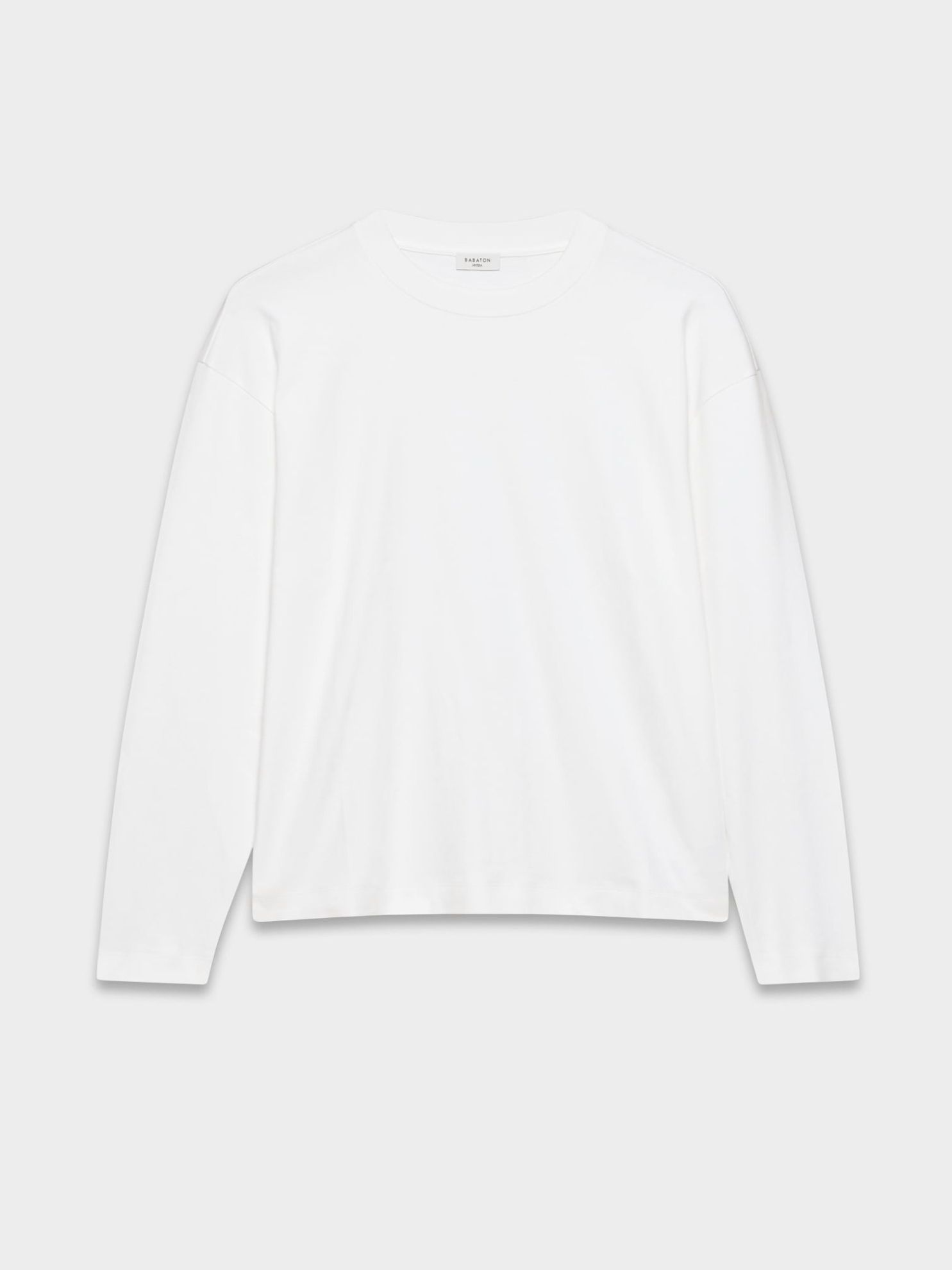 Aritzia，雙羅紋棉質階梯長袖