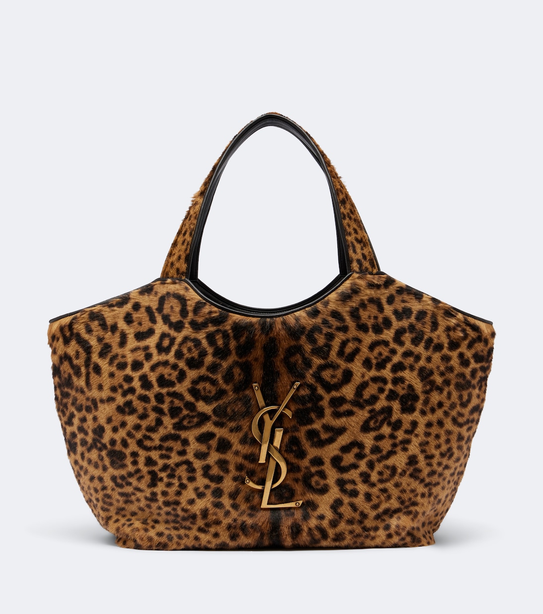 Icare 棕色豹紋小牛毛購物包 - Saint Laurent