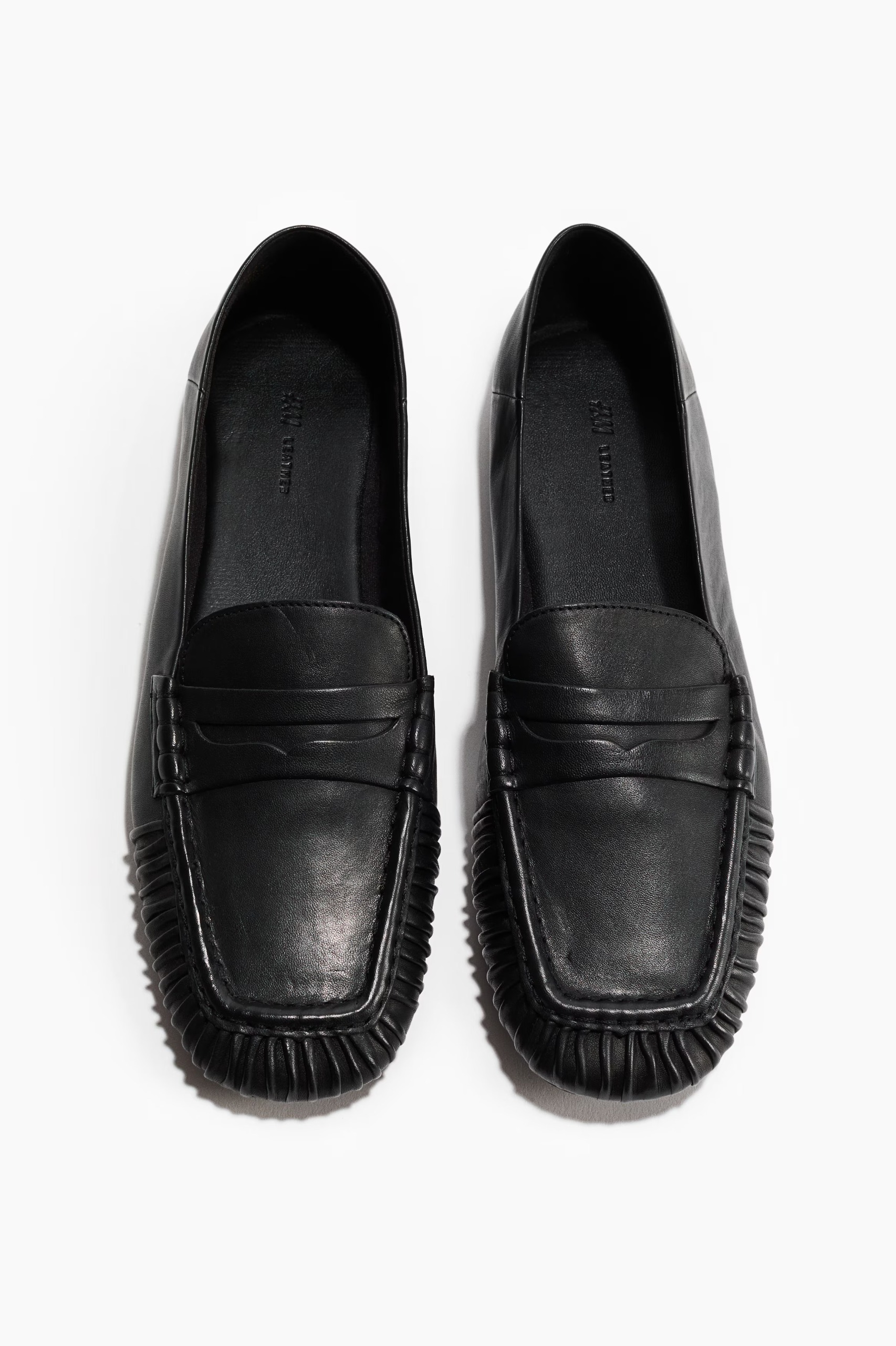 H&M , 皮革樂福鞋