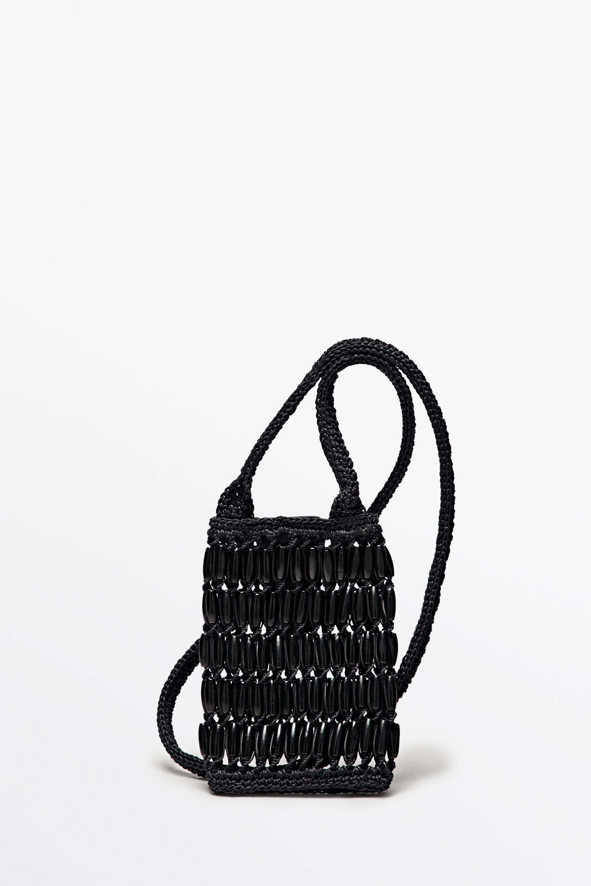 Massimo Dutti，木質細節斜挎包