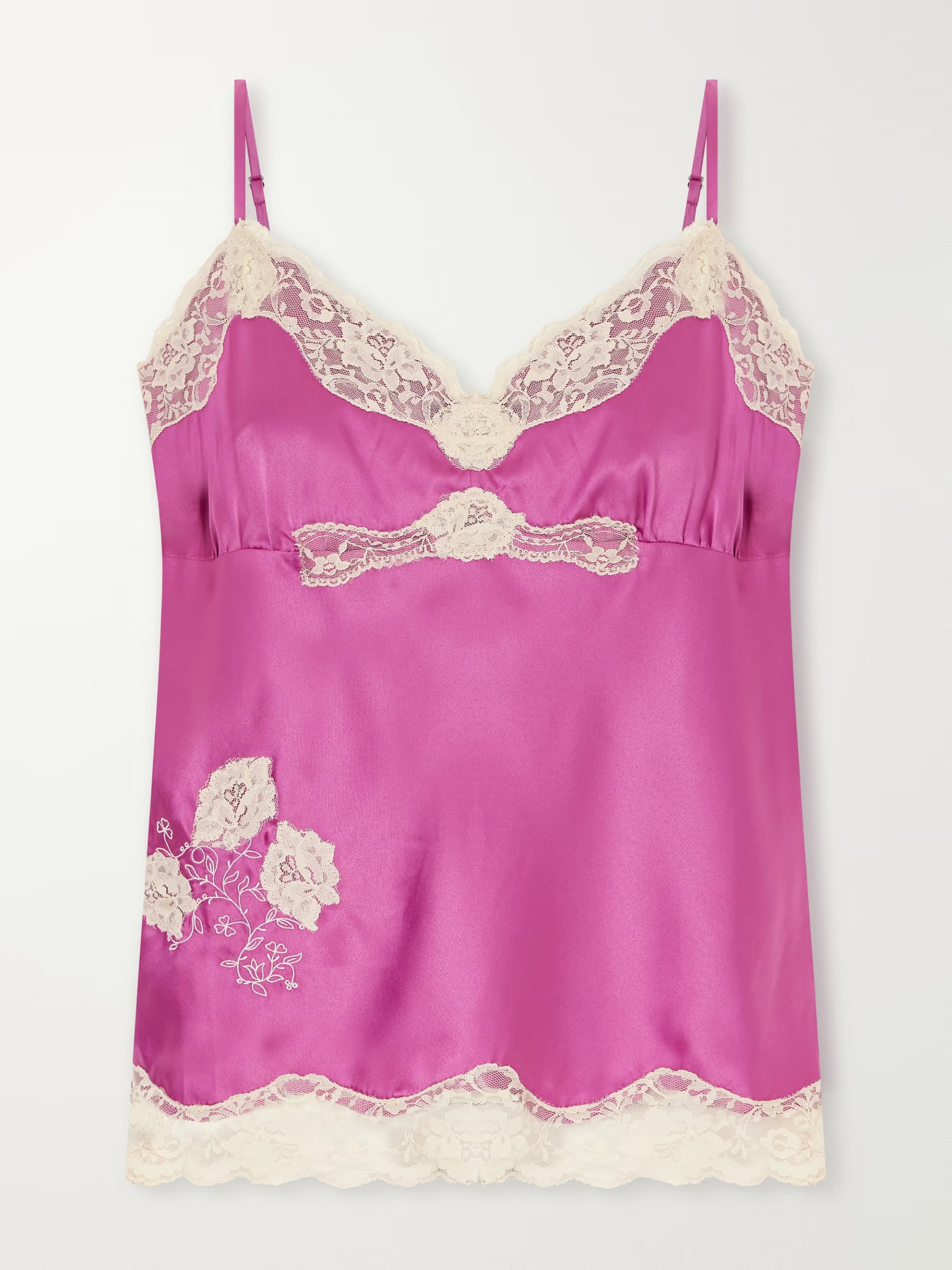 安娜蘇 (Anna Sui) 蕾絲邊吊帶背心