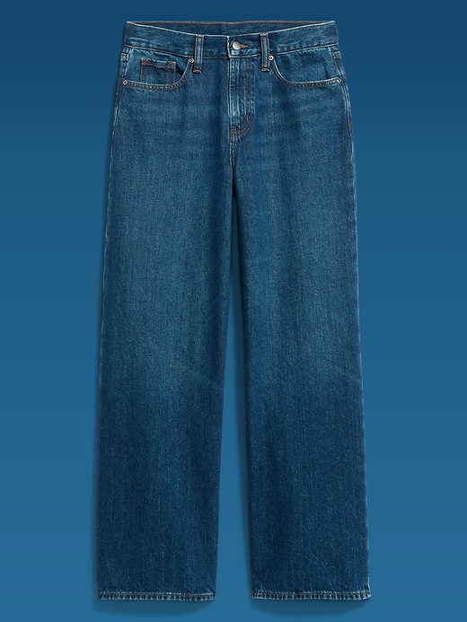 Old Navy X Altuzarra 高腰寬鬆寬腿牛仔褲