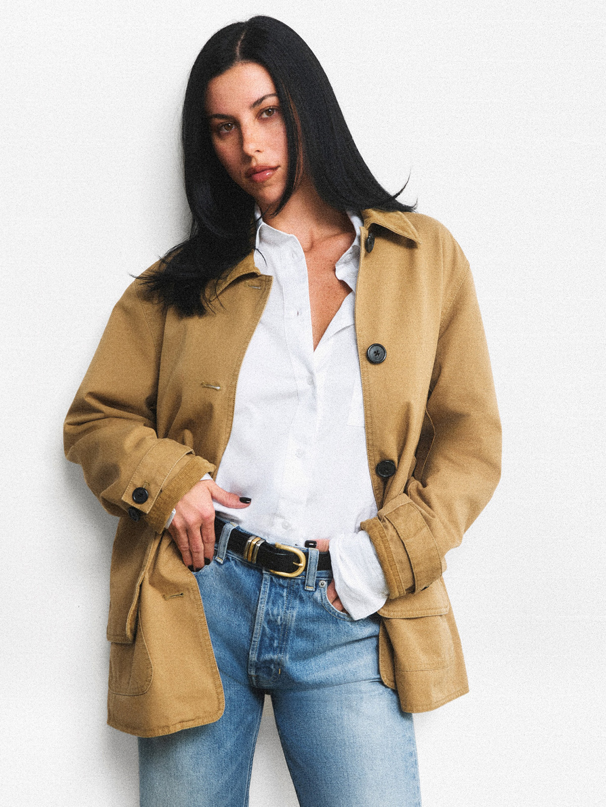 J.Crew，1986 年女用穀倉夾克燈芯絨