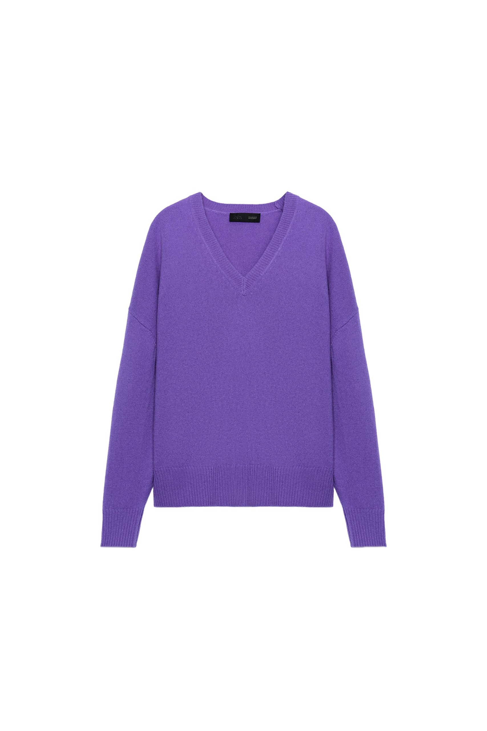 ZARA，100% 羊毛大輪廓毛衣