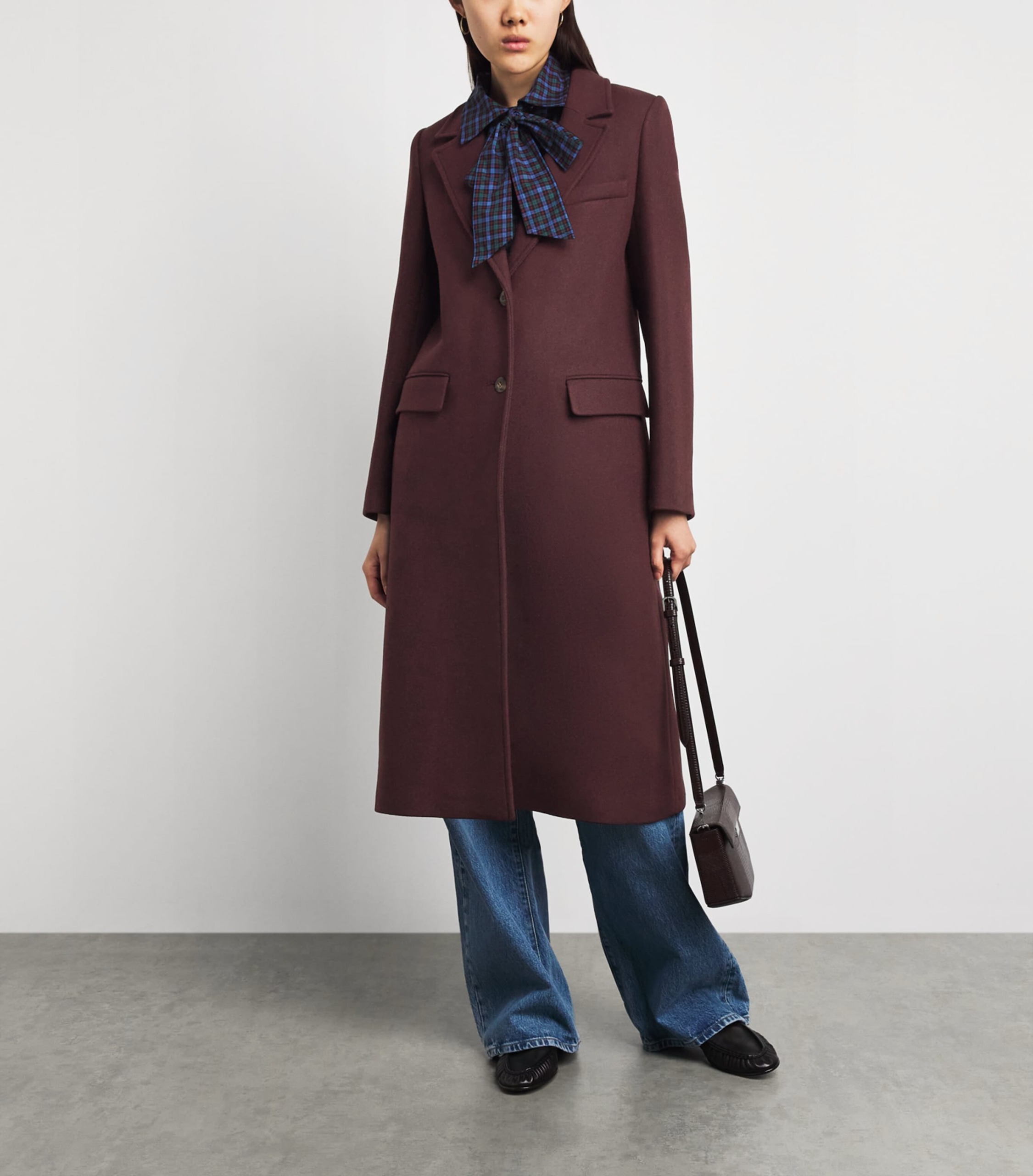 Claudie Pierlot 羊毛混紡長外套