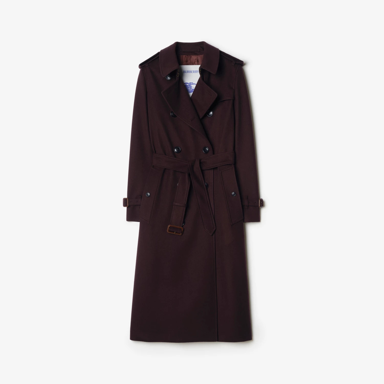 Burberry 桑葚色風衣圖片