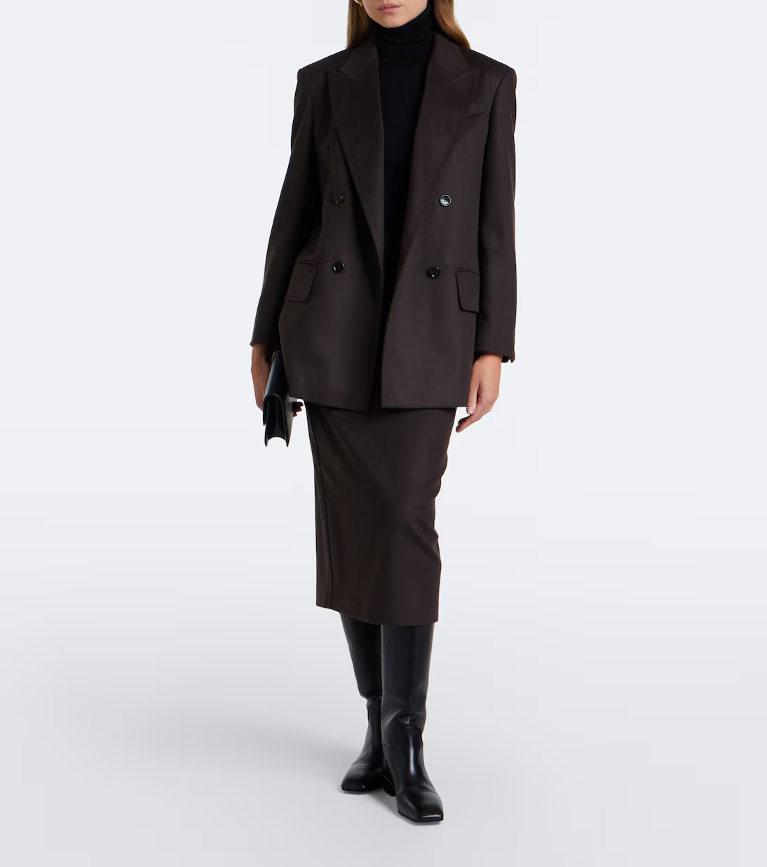 Max Mara 駝色鉛筆裙