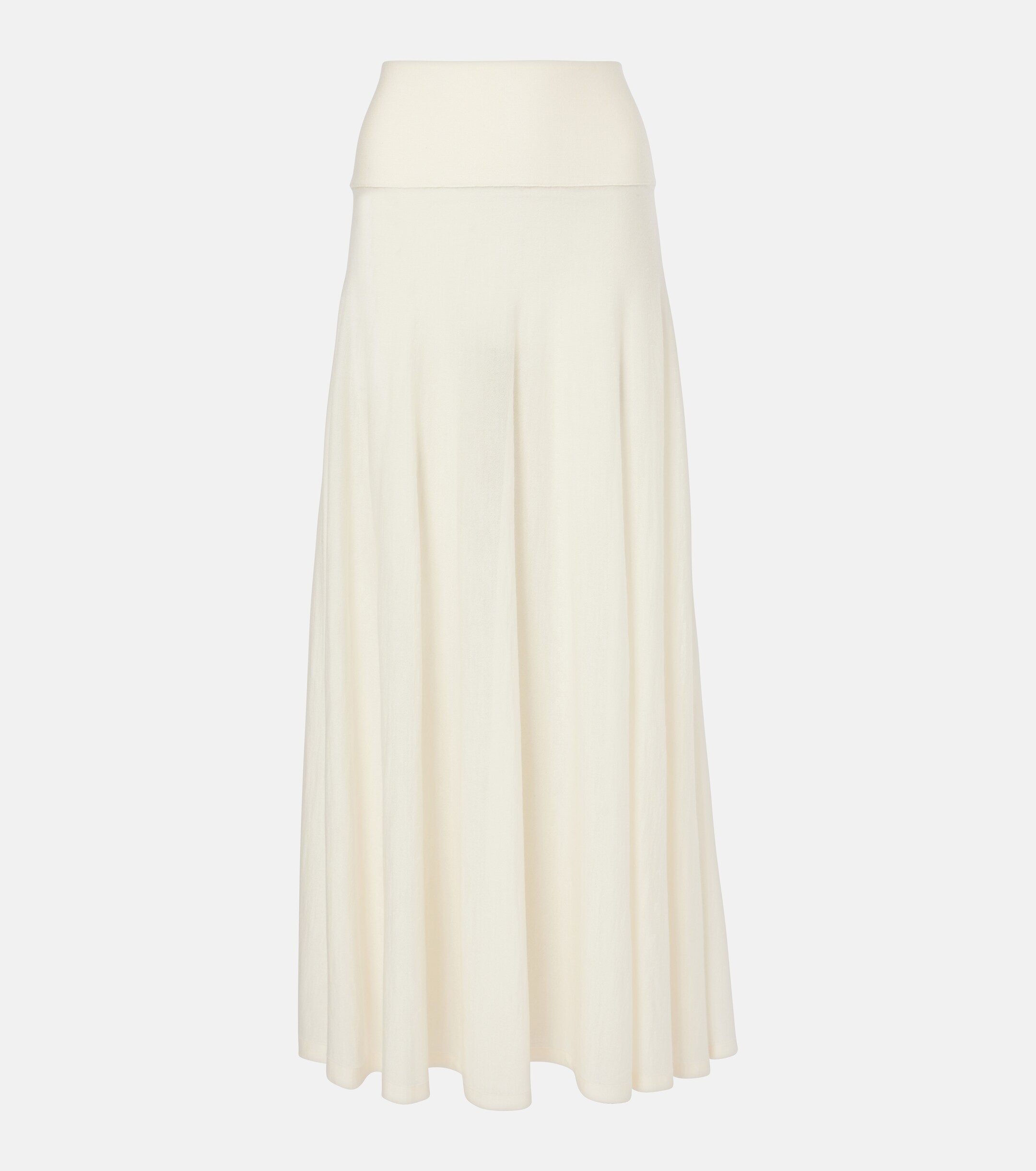 Ala&iuml;a，低腰初剪羊毛長裙