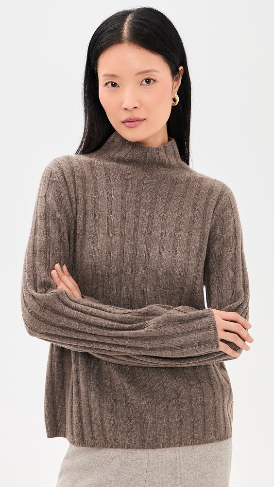 Rowan 高領毛衣 - Ash Heather
