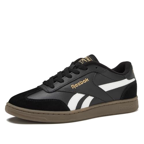 Reebok City Terrace 女式運動鞋，休閒網球女鞋，黑色/粉筆色/reebok Lee 6, 7.5