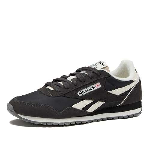 Reebok 女款經典 Az Legacy 運動鞋，休閒運動女鞋，水洗黑/水洗黑/粉筆色，10 支