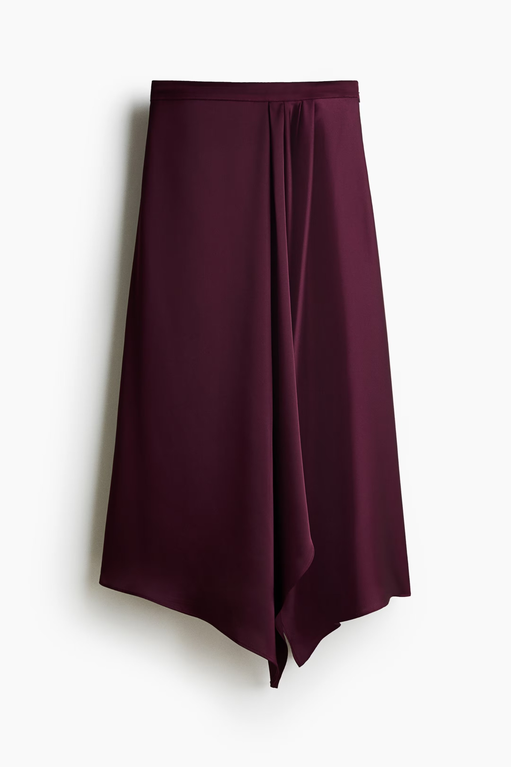 H&M，緞面手帕裙
