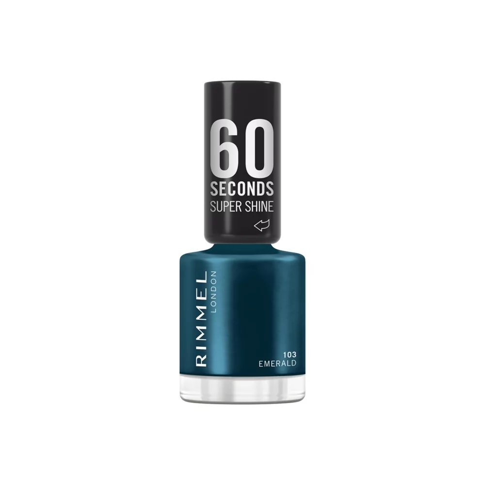 Rimmel 芮謎 60 秒超亮指甲油 103 翡翠色