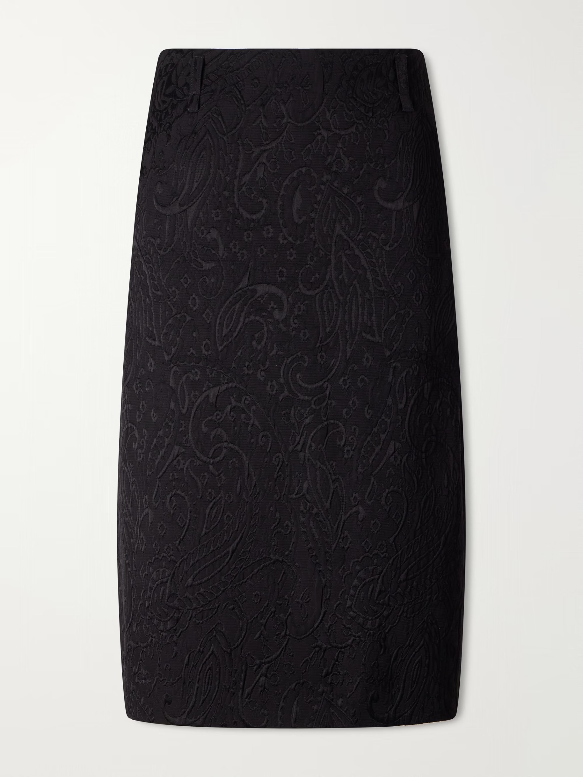 德賴斯·範諾頓 (Dries Van Noten)、佩斯利圖案馬特拉斯 (Matelass)提花中長半身裙