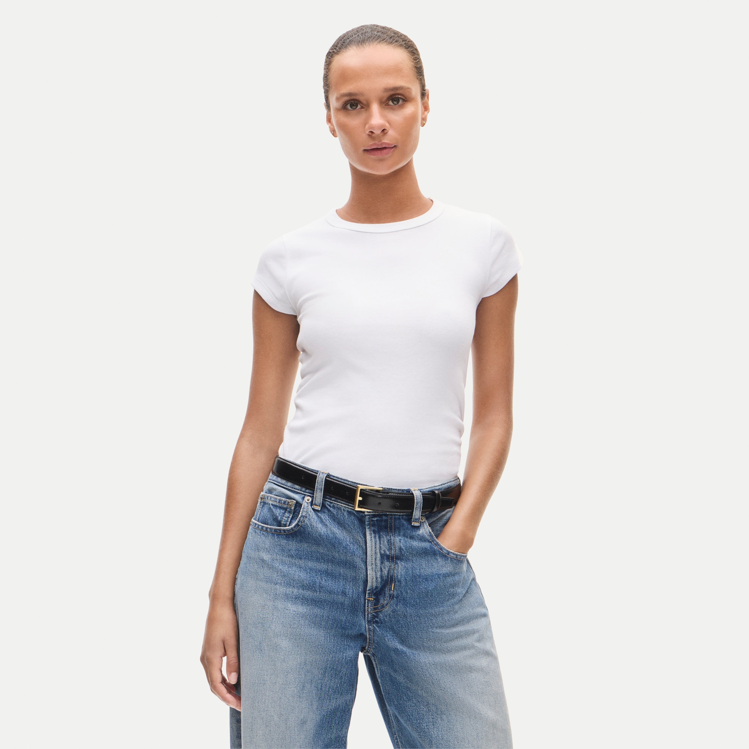 J.Crew，完美合身圓領 T 卹