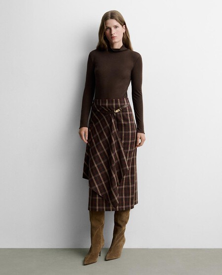 falda midi