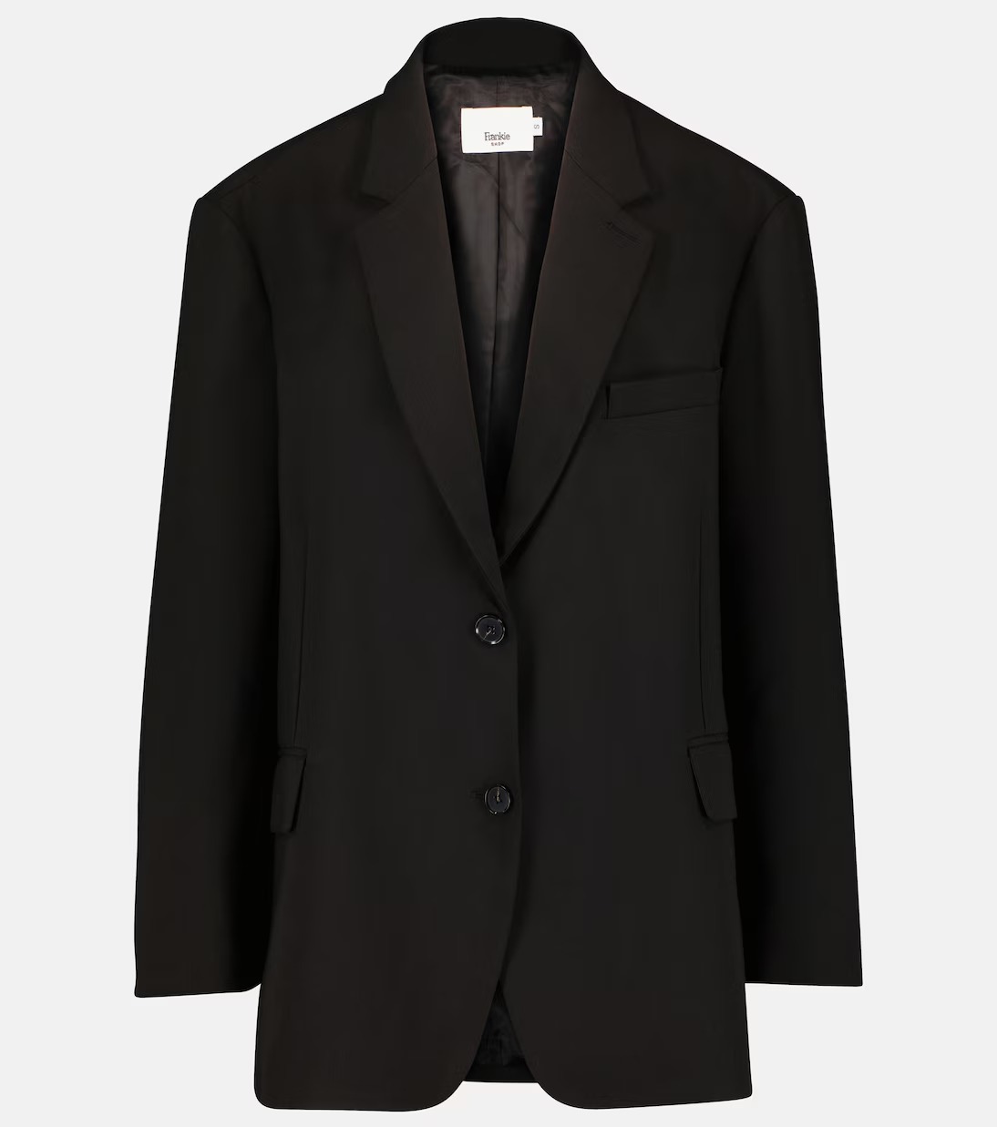 The Frankie Shop，Bea 斜紋布西裝外套