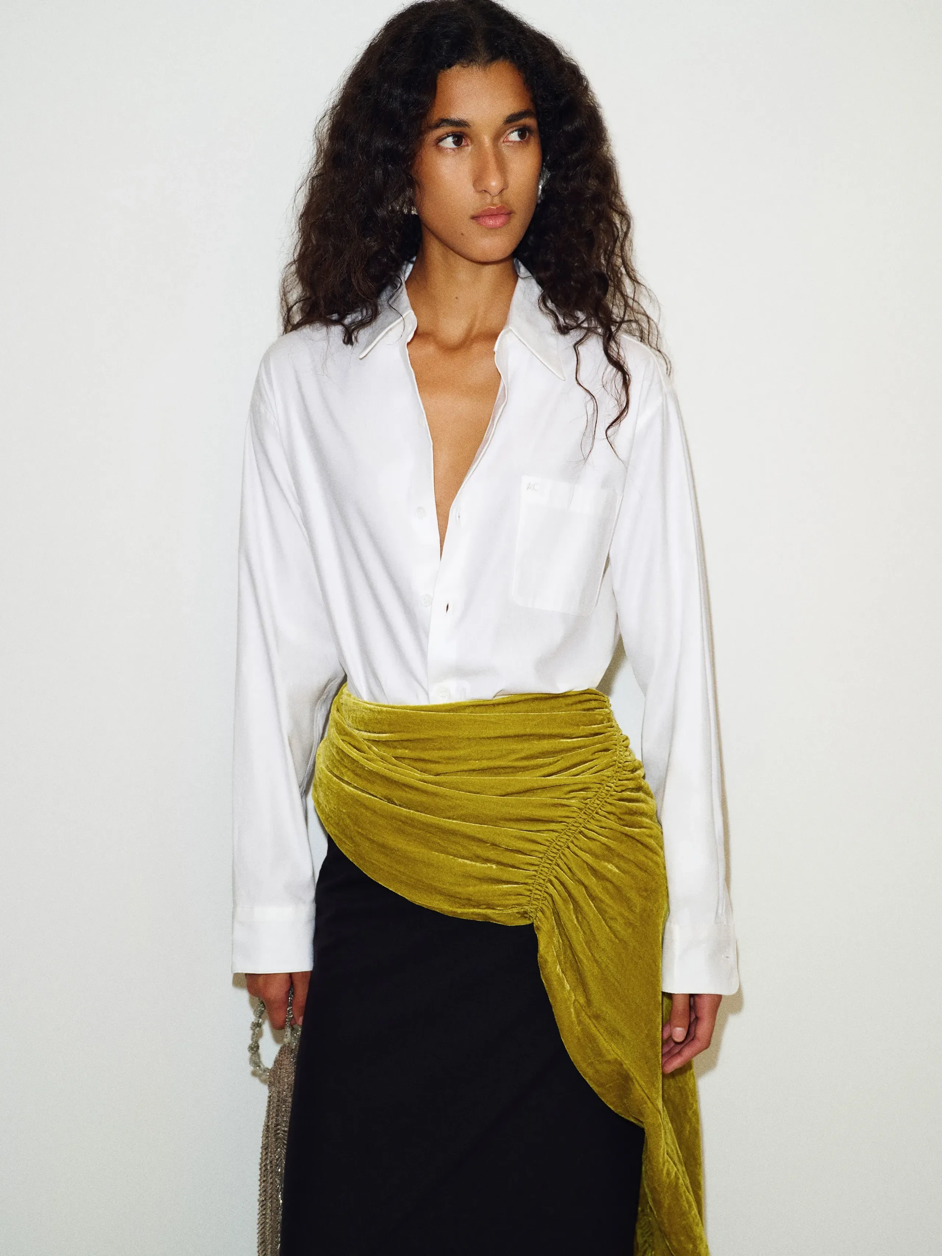 Reformation x Alexa Chung，花花公子襯衫