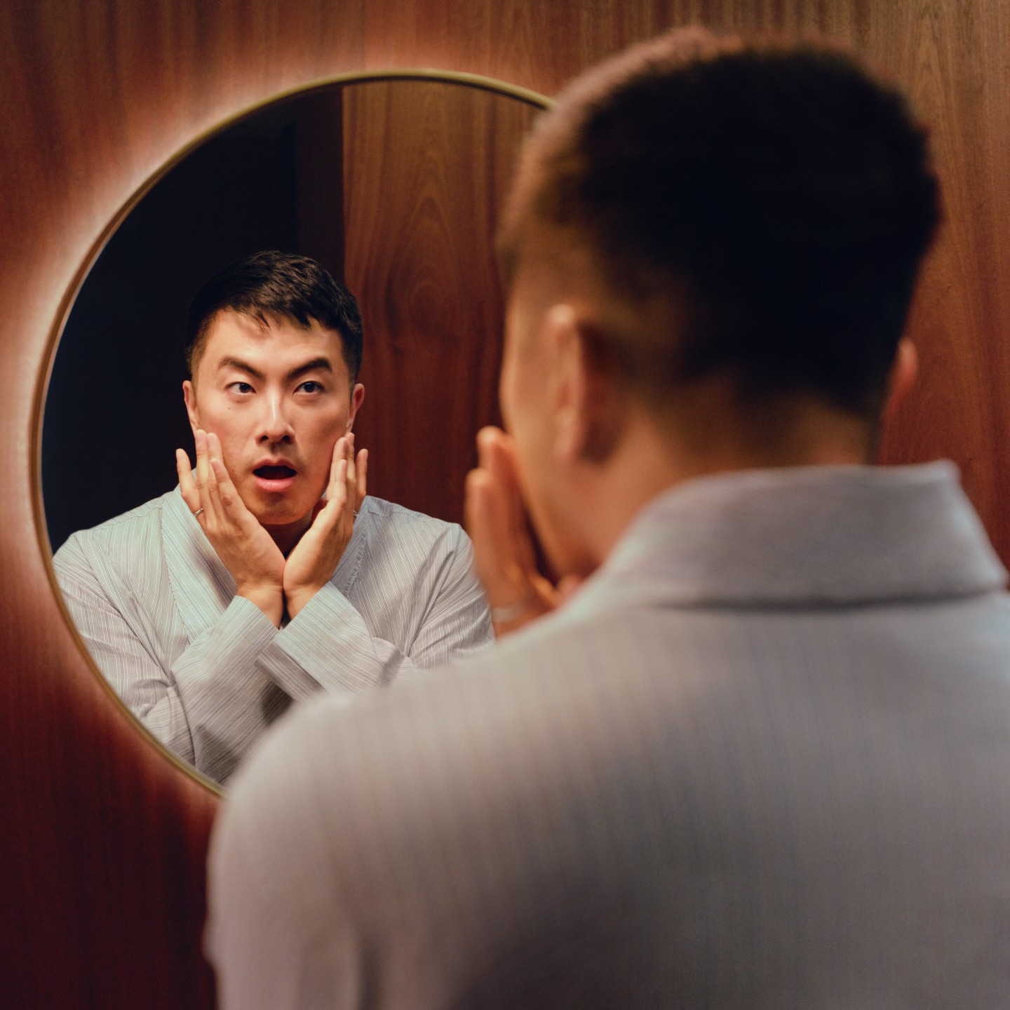 雅詩蘭黛「Guilty As Skin」楊博文的競選形象 