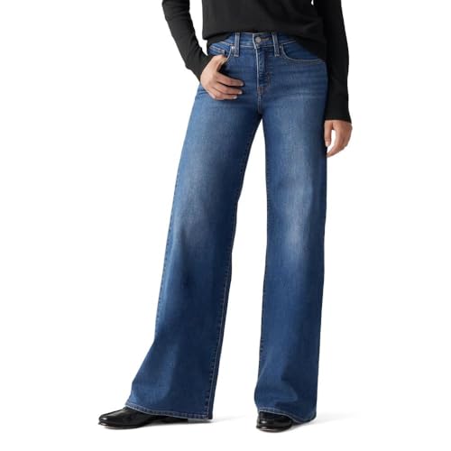 Levi's 女款 318 塑形闊腿牛仔褲