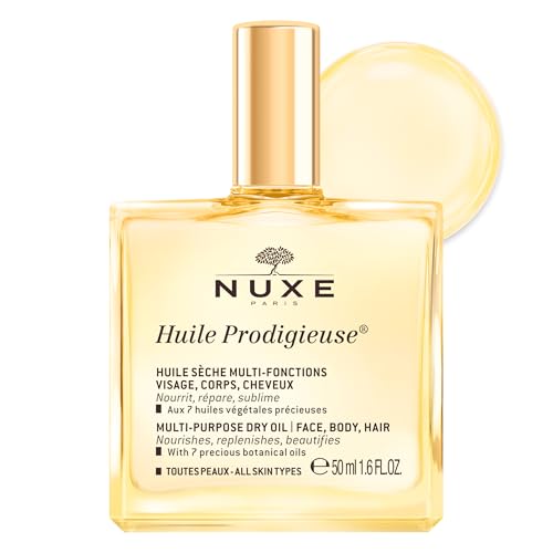 Nuxe Huile Prodigieuse 多用途乾性身體油、皮膚和身體油頭髮，1.6 液體盎司