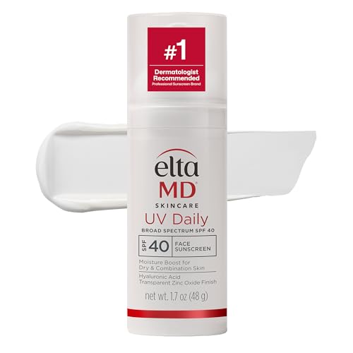 Eltamd Uv 日常無色面部防曬霜，SPF 40，1.7 盎司