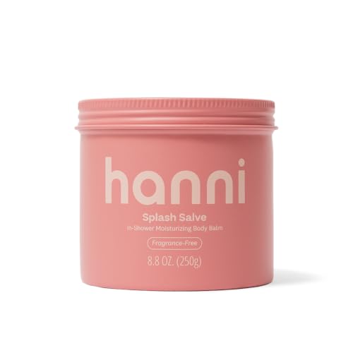 Hanni Splash Salve 無香型淋浴身體保濕霜 250 毫升/8.8 盎司