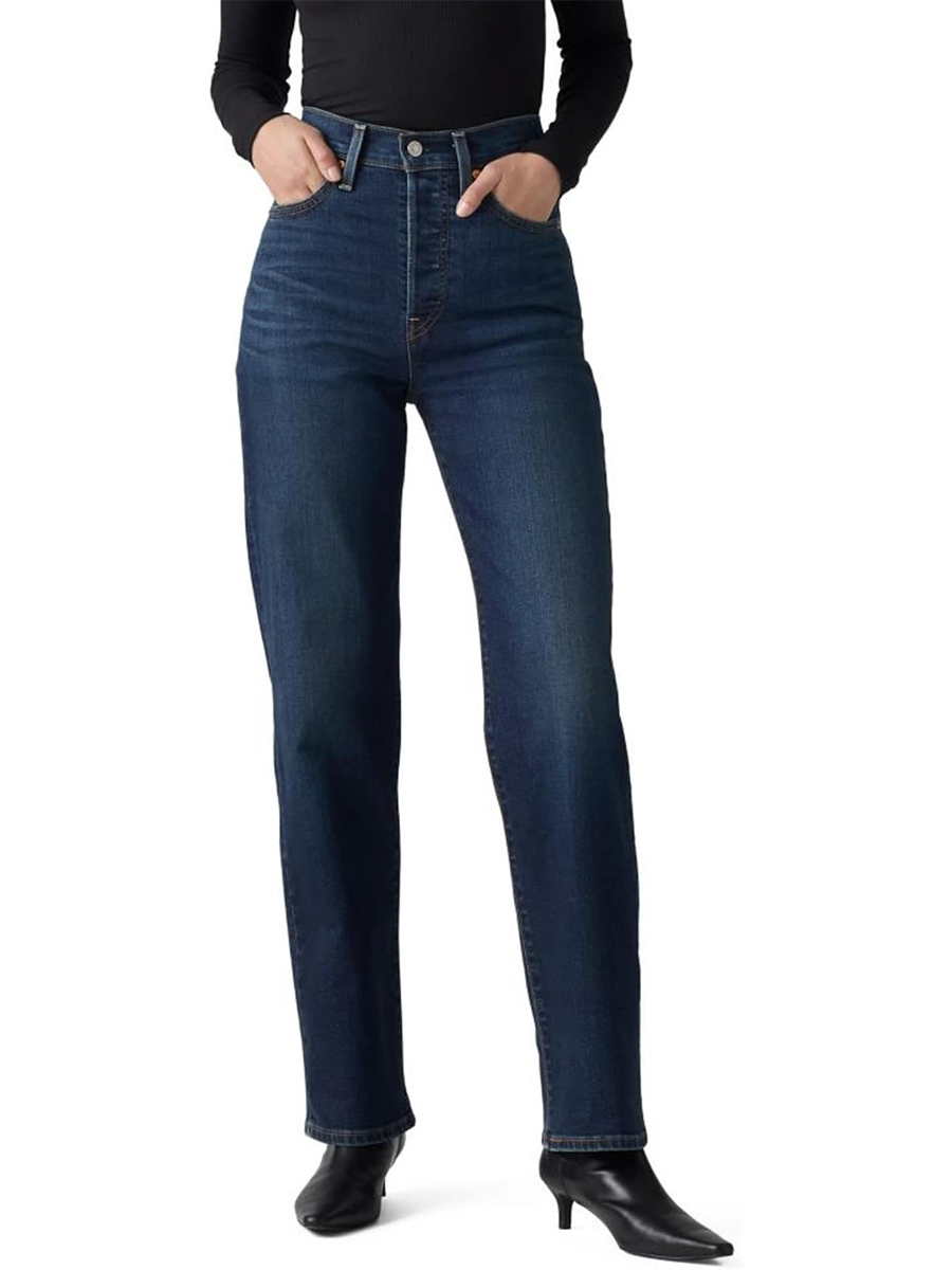 Levi's Ribcage 直筒牛仔褲