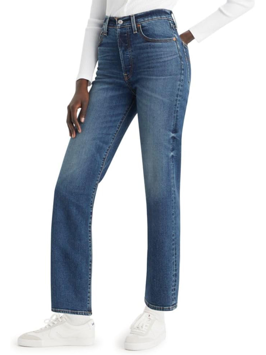 Levi's Ribcage 直筒牛仔褲