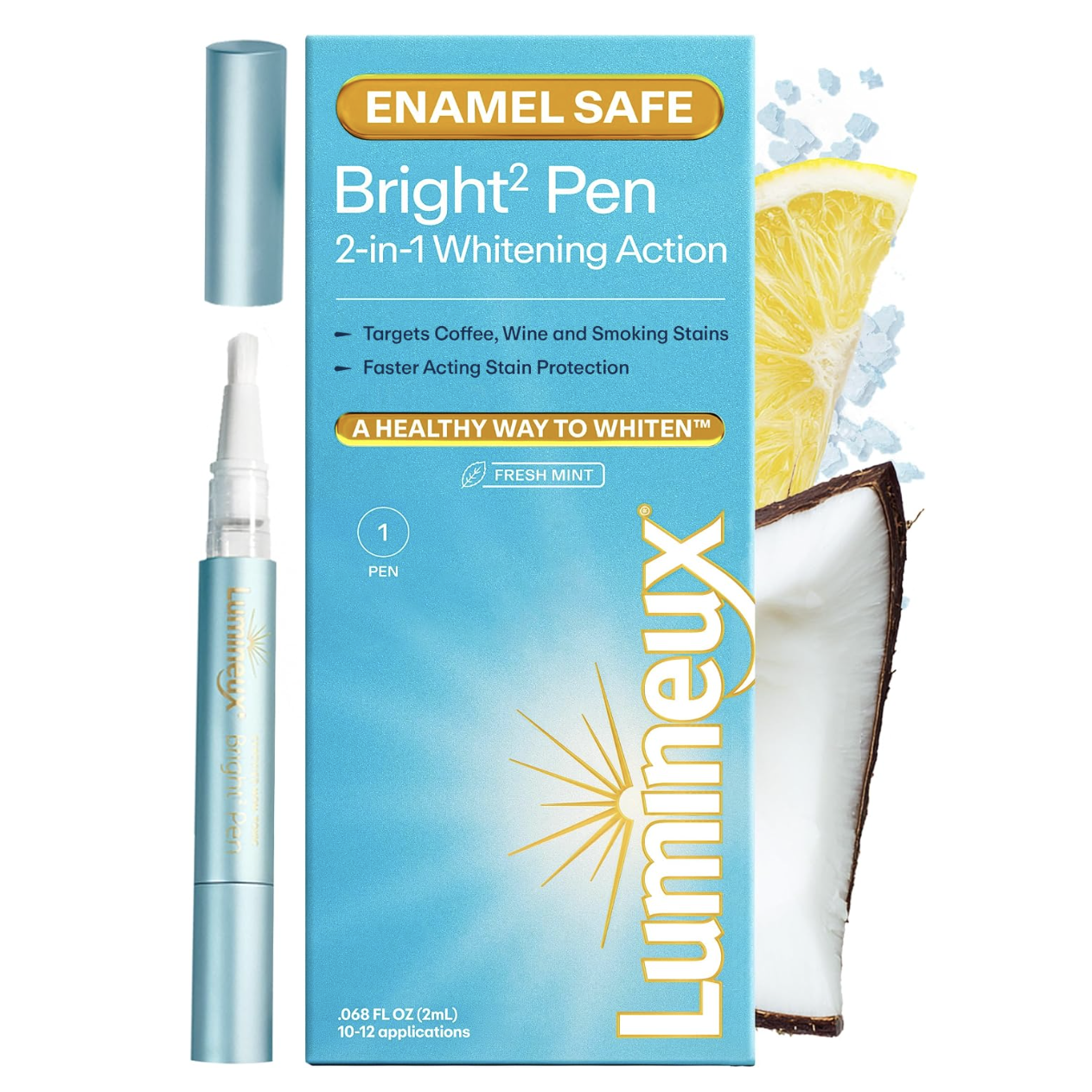 Lumineux 二合一牙齒美白筆