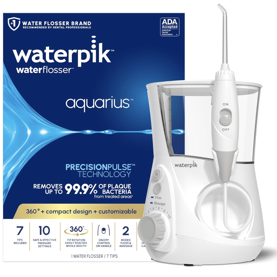 Waterpik，Aquarius 檯面水牙線