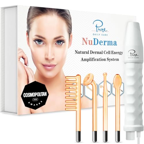 Pure Daily Care Nuderma 手持式皮膚治療棒機帶霓虹燈 &ndash;抗衰老 - 緊膚 - 減少皺紋 - 黑眼圈 &ndash;淨化 - 頭髮和頭髮頭皮刺激器