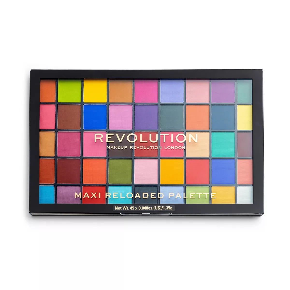 Makeup Revolution Maxi Reloaded 眼影盤 - Monster Mattes - 2.16oz